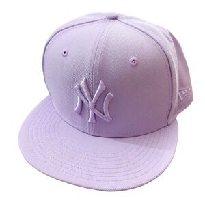 New York Yankees New Era Spring Color 9FIFTY Snapback Hat Lavender Unisex OSFM